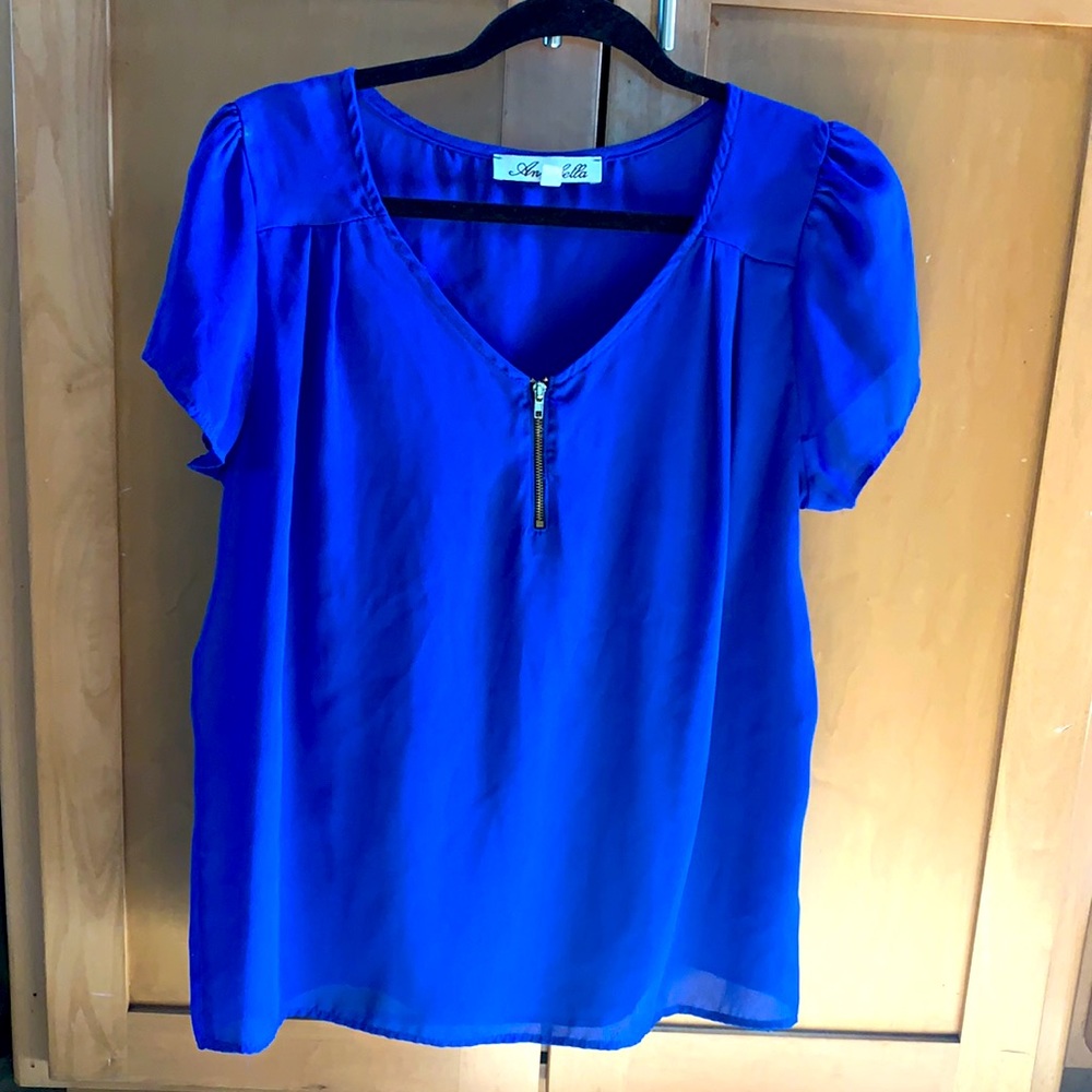 Annabella Royal Blue Top.